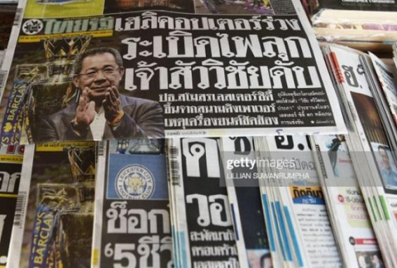 Thai newspaper reprimanded over headline