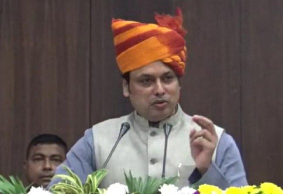 ‘Govt Works to build Nation, Not to Feed the People’: Biplab Deb