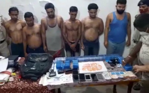 6 Drug Smugglers Arrested by Police in Unakoti Dist with Yaba Tablets, Brown Sugar, Tablets 6 Drug Smugglers Arrested by Police in Unakoti Dist with Yaba Tablets, Brown Sugar, Tablets