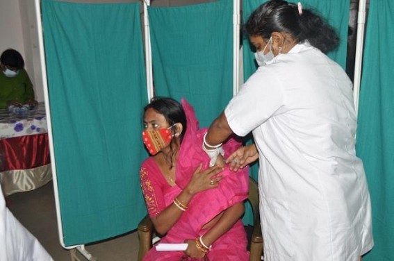 Administrative Drive continues for COVID-Control in Tripura : Vaccination Second Dose under Process 