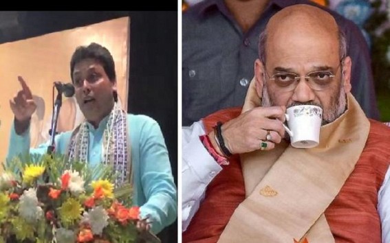 Amit Shah was sipping Black Coffee in State Guest House when told us that he wants Govt Formation in Nepal & Sri Lanka 