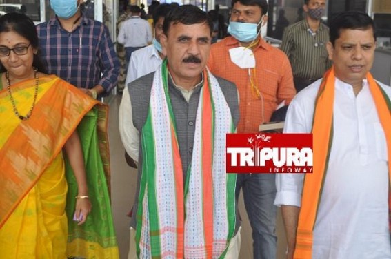 Not BJP-IPFT Alliance, Sonkar's Visit is Purely based on BJP's Internal Matters and Crisis Not BJP-IPFT Alliance, Sonkar's Visit is Purely based on BJP's Internal Matters and Crisis