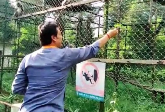 CM Biplab Deb visited Sepahijala Sanctuary CM Biplab Deb visited Sepahijala Sanctuary