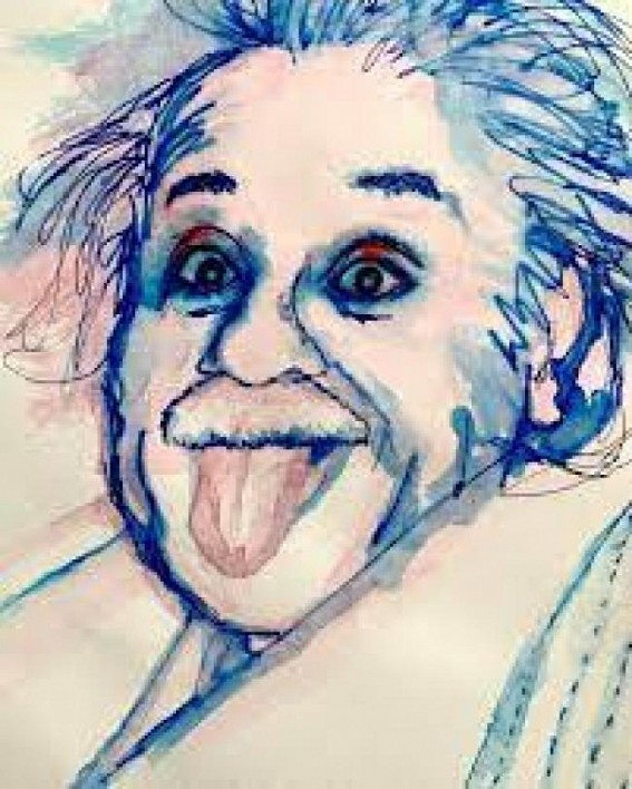 Abhay Deol shares doodle of Einstein: 