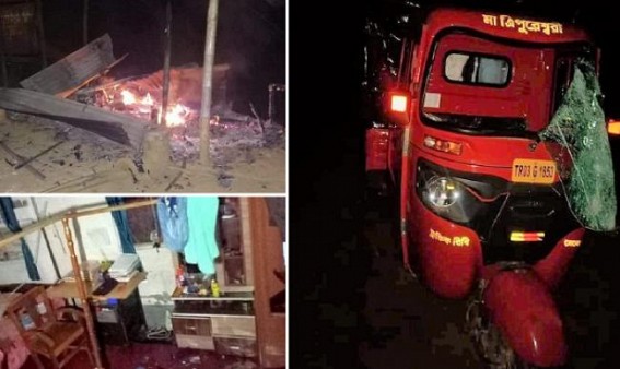 State-wide Massive Post Poll Violence in Tripura by BJP : Common Men have to Room from Grievance, Vendetta Continues against Oppositions State-wide Massive Post Poll Violence in Tripura by BJP : Common Men have to Room from Grievance, Vendetta Continues against Oppositions