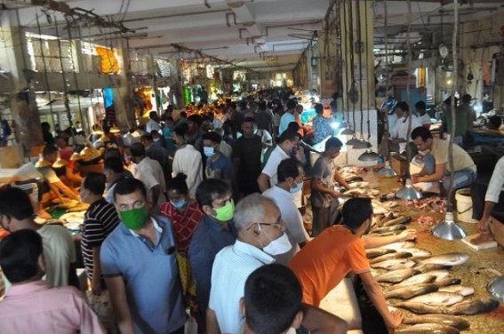 Pohela Boishakh, the Best Day for Bengali Foodies : Heavy rushes in Meat, Fish markets amid High Prices of Food Items 