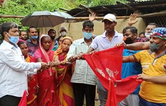 Split in BJP: BJP supporters left BJP and joined CPI-M in Radhanagar of Rajnagar assembly constituency, Belonia Split in BJP: BJP supporters left BJP and joined CPI-M in Radhanagar of Rajnagar assembly constituency, Belonia
