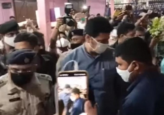 Job Recruitment Paused, Board Exams Cancelled for Corona : People Slammed CM Biplab Deb for violating Covid Protocols, demand a Case Should be Lodged against Biplab Deb Job Recruitment Paused, Board Exams Cancelled for Corona : People Slammed CM Biplab Deb for violating Covid Protocols, demand a Case Should be Lodged against Biplab Deb