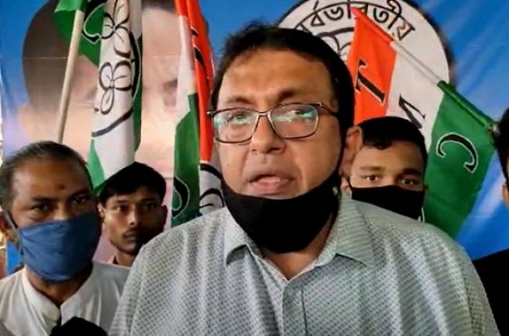 'Trinamool means grass-flower : More you Cut it, Faster it Grows..........', Says MP Santanu Deb after Trinamool's newly joined members were attacked in Tripura 
