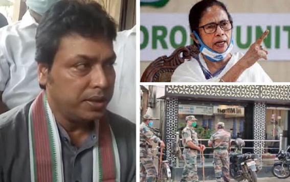 Biplab Fears Didi : Beefed Up Security forces by Deploying CRPF and TSR Jawans at Hotel Woodland Park amid Detention of I-PAC team
