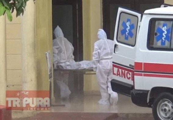 Worsening Covid Situation Starts in Tripura : Total 11 Deaths, 466 New Covid Positive Cases in 24 hrs in Tripura, Peak Record of 2021 Second Covid Wave Worsening Covid Situation Starts in Tripura : Total 11 Deaths, 466 New Covid Positive Cases in 24 hrs in Tripura, Peak Record of 2021 Second Covid Wave