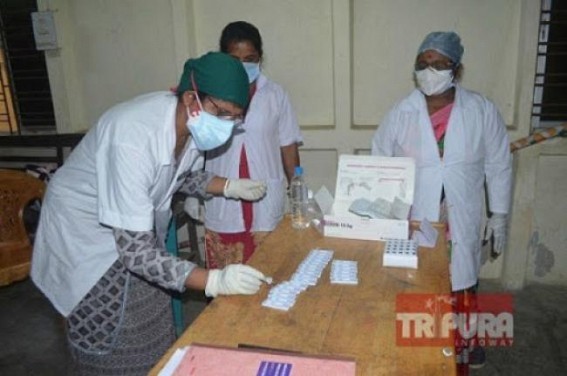 Covid-19 Positivity Rate in Tripura 4.41% : New 700 Cases, 5 deaths in 24 hrs Covid-19 Positivity Rate in Tripura 4.41% : New 700 Cases, 5 deaths in 24 hrs