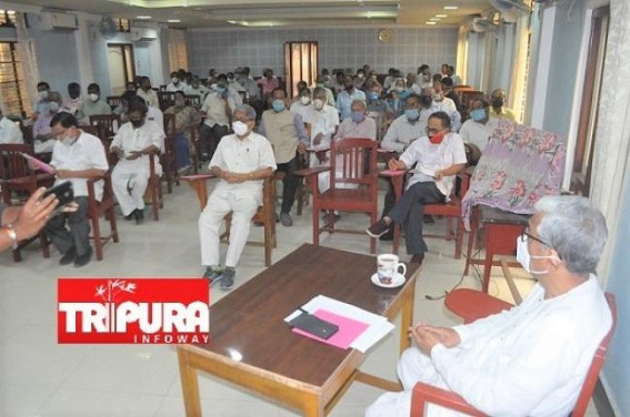 CPI-M to Announce ADC Poll Candidates' Names : Final Meeting started at Melarmath Party Office CPI-M to Announce ADC Poll Candidates' Names : Final Meeting started at Melarmath Party Office