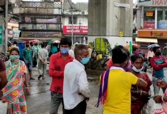 Poor, daily workers are suffering miserably under the dictatorship of CM Biplab Deb Poor, daily workers are suffering miserably under the dictatorship of CM Biplab Deb
