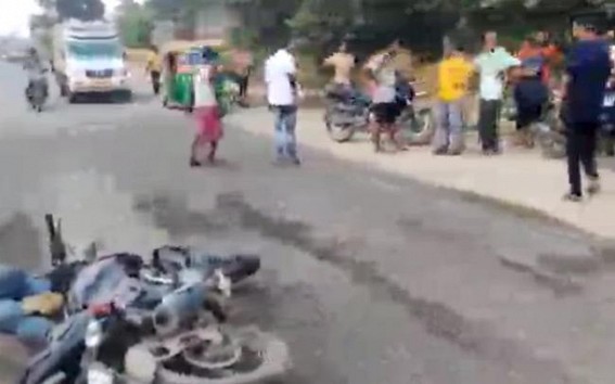 1 Spot-dead in Road-mishap in Agartala Bypass Road 