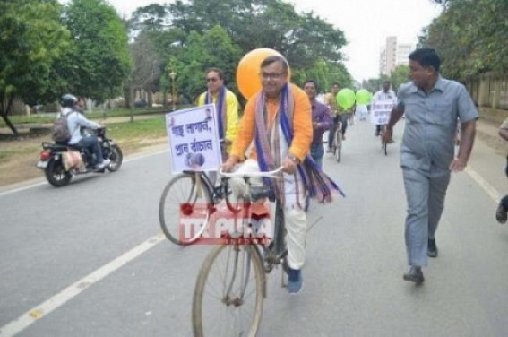 Amid claims about being No-1 in Education System by Minister Ratanlal Nath, Tripura Govt violating NCERT guidelines by not recruiting Physical Education Teachers in schools : B.PED pass-outs seek recruitment 