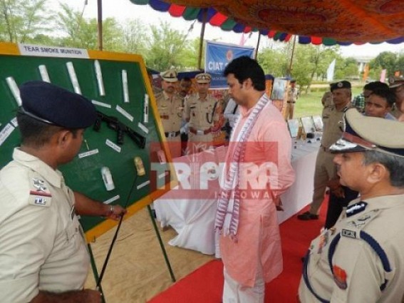 Empty Vessels : Recruitment of 2,200 IRBn Jawans, Huge Numbers of TSR Jawans turned another JUMLA-Promise of Tripura CM Biplab DebÂ 