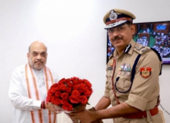 New Delhi Police Commissioner meets Shah