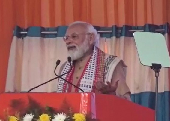 PM Modi promised ‘Double-Vikas’ in future but no talk about Pre-Poll Promise on 7th Pay Commission, 50,000 Govt Jobs, 10323 Teachers' Permanent Solution PM Modi promised ‘Double-Vikas’ in future but no talk about Pre-Poll Promise on 7th Pay Commission, 50,000 Govt Jobs, 10323 Teachers' Permanent Solution