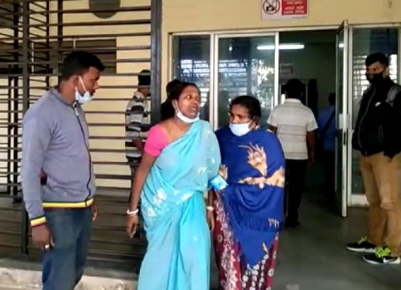 A private teacher died after being hit by a Maruti van A private teacher died after being hit by a Maruti van