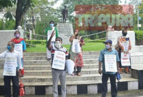 Tripura’s 10323 teachers to start ‘larger’ protest movement after Jan 15 for ‘Bread & Butter’ Tripura’s 10323 teachers to start ‘larger’ protest movement after Jan 15 for ‘Bread & Butter’