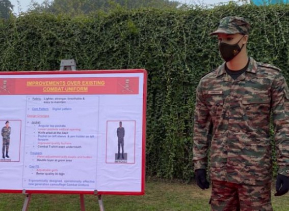 Indian Army unveils new combat uniform Indian Army unveils new combat uniform