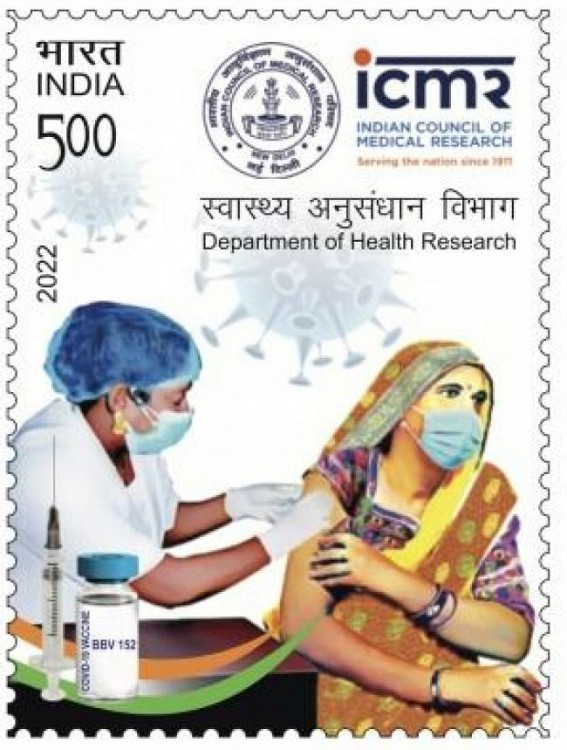 Centre issues postal stamp to mark 1 yr of Covid vax drive