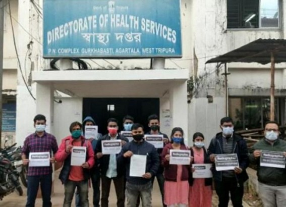 No Recruitment for Years: Job Aspirants urged Tripura Govt to start Recruitment under Radiography Dept