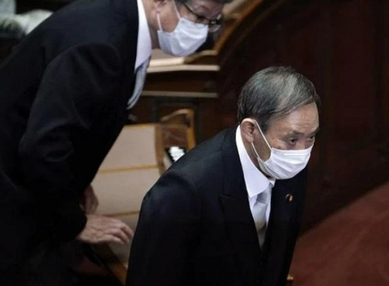 Japanese PM reiterates commitment to tackle Covid Japanese PM reiterates commitment to tackle Covid