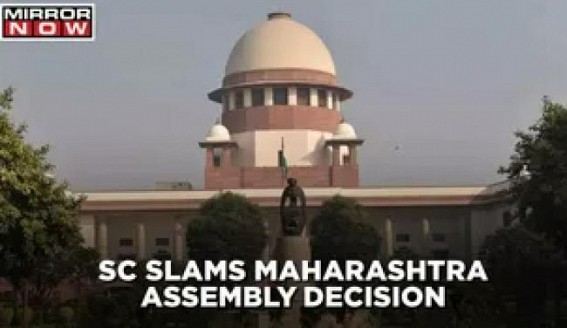 'Decision danger to democracy': SC grills Maha on 12 BJP MLAs suspension