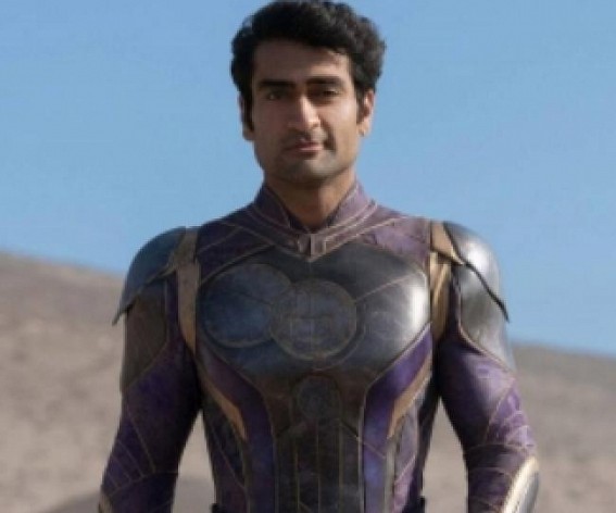 Kumail Nanjiani was intimidated by massive scale of 'Eternals' Kumail Nanjiani was intimidated by massive scale of 'Eternals'