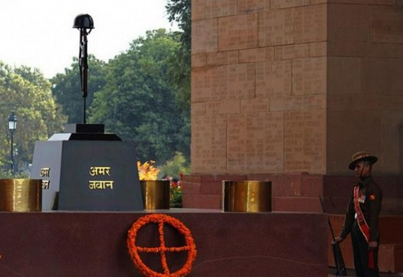 'Extinguishing the eternal flame at Amar Jawan is nothing short of a crime' 'Extinguishing the eternal flame at Amar Jawan is nothing short of a crime'