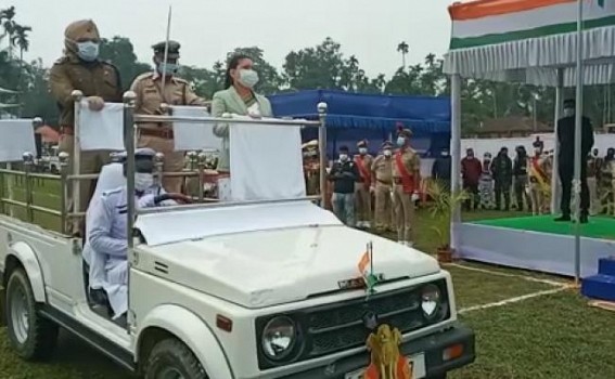 73rd Republic Day celebrated in BKI ground in Belonia, South District