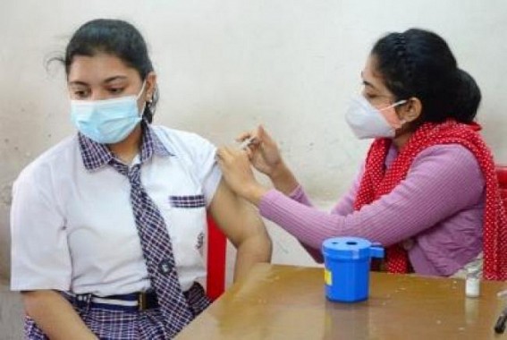 60% youths in 15-18 year age group are vaccinated: Modi in 'Mann Ki Baat' 60% youths in 15-18 year age group are vaccinated: Modi in 'Mann Ki Baat'