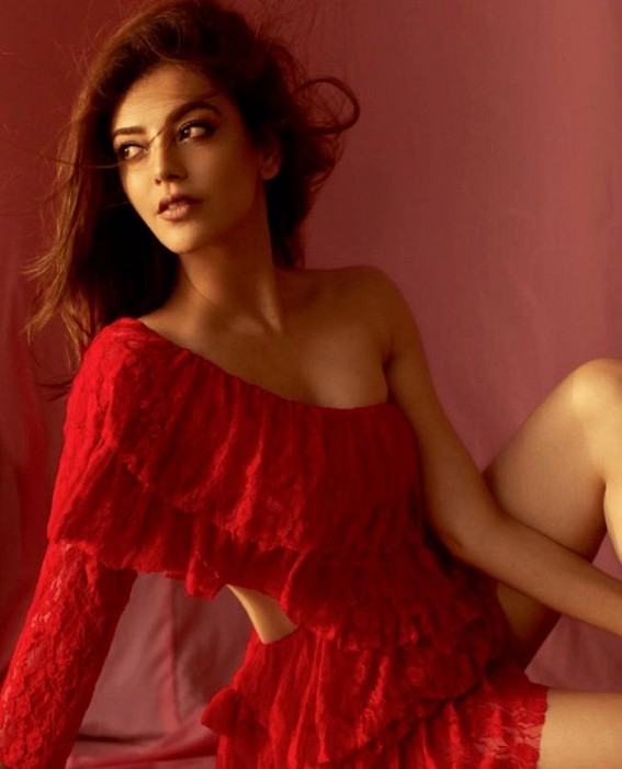 Kajal Aggarwal takes on body shamers who commented on her pregnant look Kajal Aggarwal takes on body shamers who commented on her pregnant look