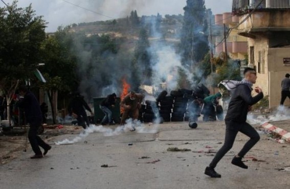 165 Palestinians injured in West Bank clashes