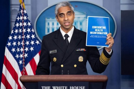 US Surgeon General, family members test Covid positive US Surgeon General, family members test Covid positive