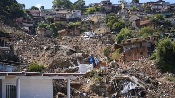 Death toll from floods, landslides climbs to 146 in Brazil Death toll from floods, landslides climbs to 146 in Brazil