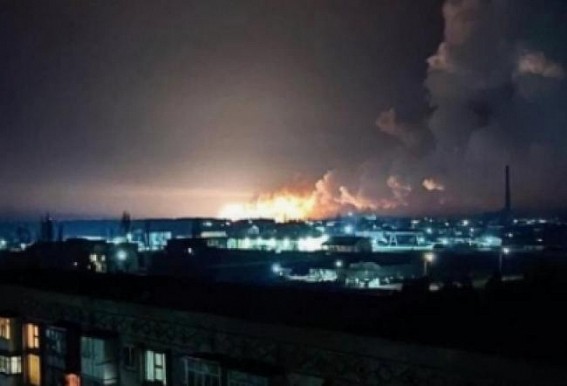 Russia shelled northern city of Chernihiv all night