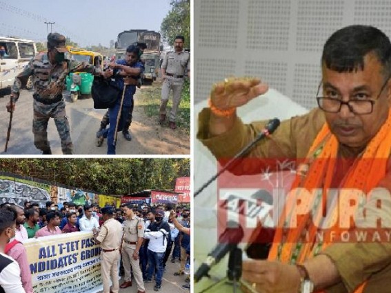 Amid massive Teachers’ Crisis in Tripura Schools, Tripura BJP Govt least bothered to Restrain the Rising Unemployment Numbers among TET qualifiers Amid massive Teachers’ Crisis in Tripura Schools, Tripura BJP Govt least bothered to Restrain the Rising Unemployment Numbers among TET qualifiers