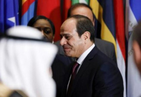 Egyptian president vows support for efforts to hold Libyan polls