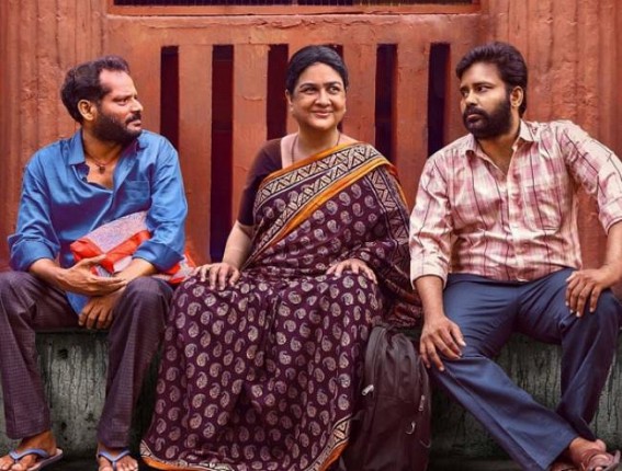 First look of Dinesh, Oorvasi-starrer 'J Baby' released First look of Dinesh, Oorvasi-starrer 'J Baby' released
