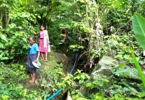 Villagers suffer due to acute Drinking Water Crisis in Teliamura