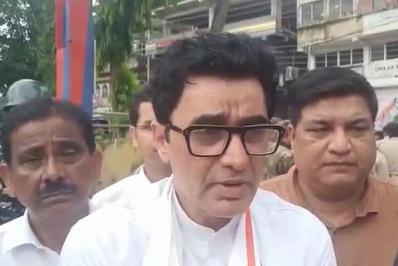 Congress held a protest rally against the deadly attack on Sudip Roy Barman, FIR lodged against miscreants Congress held a protest rally against the deadly attack on Sudip Roy Barman, FIR lodged against miscreants