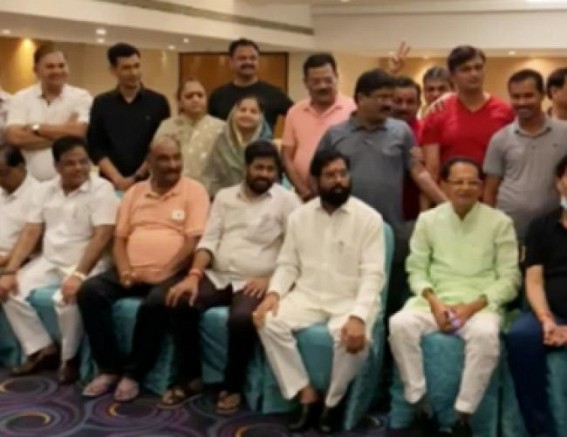 Maha crisis: Rebel Sena Minister claims 34 MLAs with Eknath Shinde