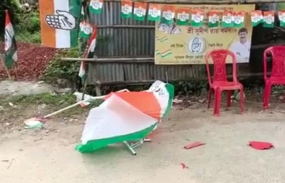 Tripura By-Polls: Section 144 was heavily Violated: Outsider BJP workers occupied Bordowali constituency mostly Tripura By-Polls: Section 144 was heavily Violated: Outsider BJP workers occupied Bordowali constituency mostly