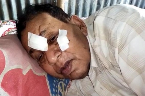 CPI-M Families were Attacked by BJP goons in Agartala Ram Nagar area