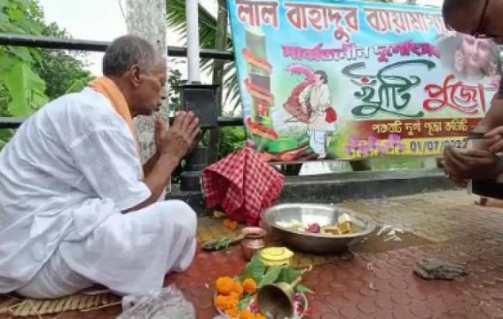 Durga Puja ‘Dhaak’ Drummed in Tripura