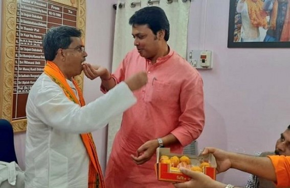 Who is Tripura’s Real CM ? Parallel Administration of BJP Govt turning another JUMLA for 2022-23 poll : Netizens tagged Biplab Deb ‘Shameless Ex’