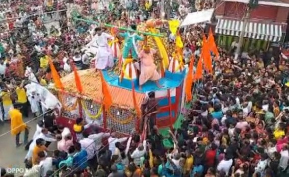 Annual Ratha Yatra Festival begins in Tripura